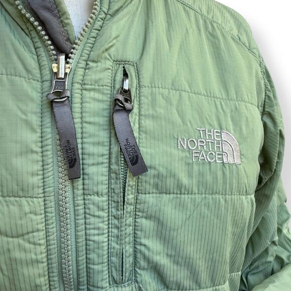 The North Face Mint Green Lightweight Winter Jacket Women’s size Small - Picture 3 of 11